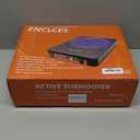 2025 Upgraded 10" 1200W Slim Under Seat Powered Car Subwoofer with Colorful LED Ambient Lights, Car/Truck Audio Sub Built in Amplifier Outstanding Heat Dissipation, Powerful Bass for Passion Driving