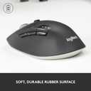 Logitech M720 Triathlon Multi-Device Wireless Mouse, Bluetooth, USB Unifying Receiver, 1000 DPI, 6 Programmable Buttons, 2-Year Battery, Compatible with Laptop, PC, Mac, iPadOS - Black
