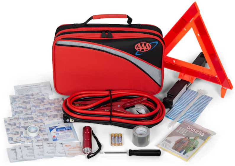 Lifeline First Aid AAA Traveler Road Kit- 64 Piece, AAA AUTO ROAD KIT 4284AAA