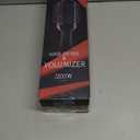 Hair Dryer Brush Blow Dryer in One, Upgraded 4 in 1 Hair Dryer and Styler Volumizer with Negative Ion Anti-frizz Ceramic Titanium Barrel Hot Air Hair Straightener Brush (Black/Pink)