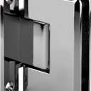 CRL Cologne 037 Series Chrome Wall Mount Shower Door Hinge