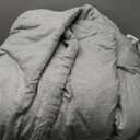 CozyLux Queen Comforter Set - 3 Pieces Light Grey Soft Luxury Cationic Dyeing Queen Comforter for All Season, Light Gray Breathable Lightweight Fluffy Bedding Sets with 1 Comforter and 2 Pillow Shams