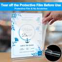 EHWINE 10 Pack Acrylic Sign Holder 4x6, Double-Sided Stand up Table Top Sign Holders, Clear Acrylic Picture Frame Paper Holder Display Stand for Office Business Store Wedding Party