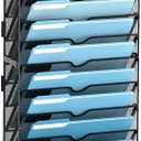 SUPEASY 13-Tier Wall File Organizer, Wall File Holder with Hooks, Mesh Hanging File Organizer, Mail Organizer Wall Mounted for Papers, Folders, Office Magazine Rack, Assembly Needed, Black