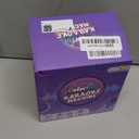 Mini Karaoke Machine Toys Gifts,Kids Portable MP3 Player with 2 Wireless Microphone and LED,Christmas Birthday Gifts for Girls Boys 3 4 5 6 7 8+ Year Old (Purple)