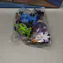 Flexible Race Car Track for Kids 15 Ft Flex Tracks Starter Set Compatible with Diecast 1/64th Cars Portable Rolls Up Race Tracks with Strong Suction Cups Birthday Gifts for Boys Girls Ages 3+ (Black Red)