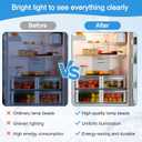 DA41-00519R Refrigerator Strip Light Fit For SAMSUNG, 12V LED Fridge Interior Lighting For Samsung Refrigerators, 65Mm Light Bar Fridge Bulb Alternative