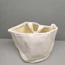 PUTSKA Blanket Basket  Round Storage for Toys and Blankets, Clothes, Stuffed Animals  Soft Baby Girl Basket for Nursery, Kids Room, Bedroom, Living Room  Large, Cream