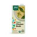 365 by Whole Foods Market, Organic Chicken Broth, 32 oz (EXP 06/12/27)