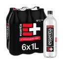 Essentia Bottled Water, 1 Liter, Pack of 6 Bottles; 99.9% Pure, Infused with Electrolytes for a Smooth Taste, pH 9.5 or Higher; Ionized Alkaline Water (EXP 05/15/28)