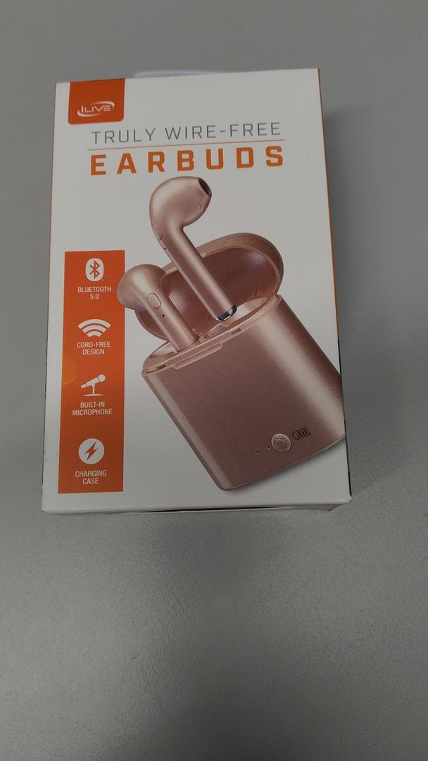 ILIVE Wireless Earbuds W/Mic Rose Gold