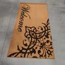 Calloway Mills 121353672 Scroll Welcome Doormat, 3' x 6', Natural/Coir