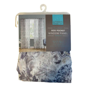 ROD POCKET, WINDOW PANEL