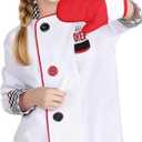 Kids Chef Costume Boys Role Play Costume Pretend Play Chef Costume for Boys and Girls 3-8T