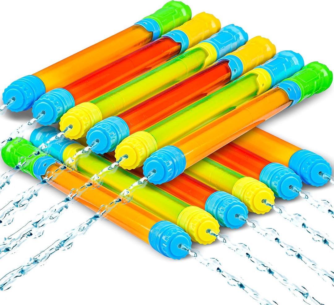 JOYIN 12 Pack Water Soaker Bulk, 16.5 Summer Blasters Squirt Guns for Kids Outdoor Swimming Pool, Backyard, Beach Game Water Fighting Play Toys
