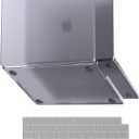 for MacBook Pro 14 inch Case M5 M4 2025 2024-2021 M3 M2 M1 Pro/Max [100% Match Official Color] Clear Hard Shell + Laptop Keyboard Cover - Space Gray