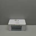 200 Pieces Mini Square Dessert Plates 2.5 x 2.5 Inch Disposable Appetizer Plates Small Clear Plastic Dish for Dessert Salad Appetizer Sauces Tastings Cake Wedding Party Serving (White)