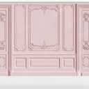 Kate 106.5ft Light Pink Empty Room Photo Backdrop Classic Interior Wedding Photography Background Photo Studio Props for Photographers