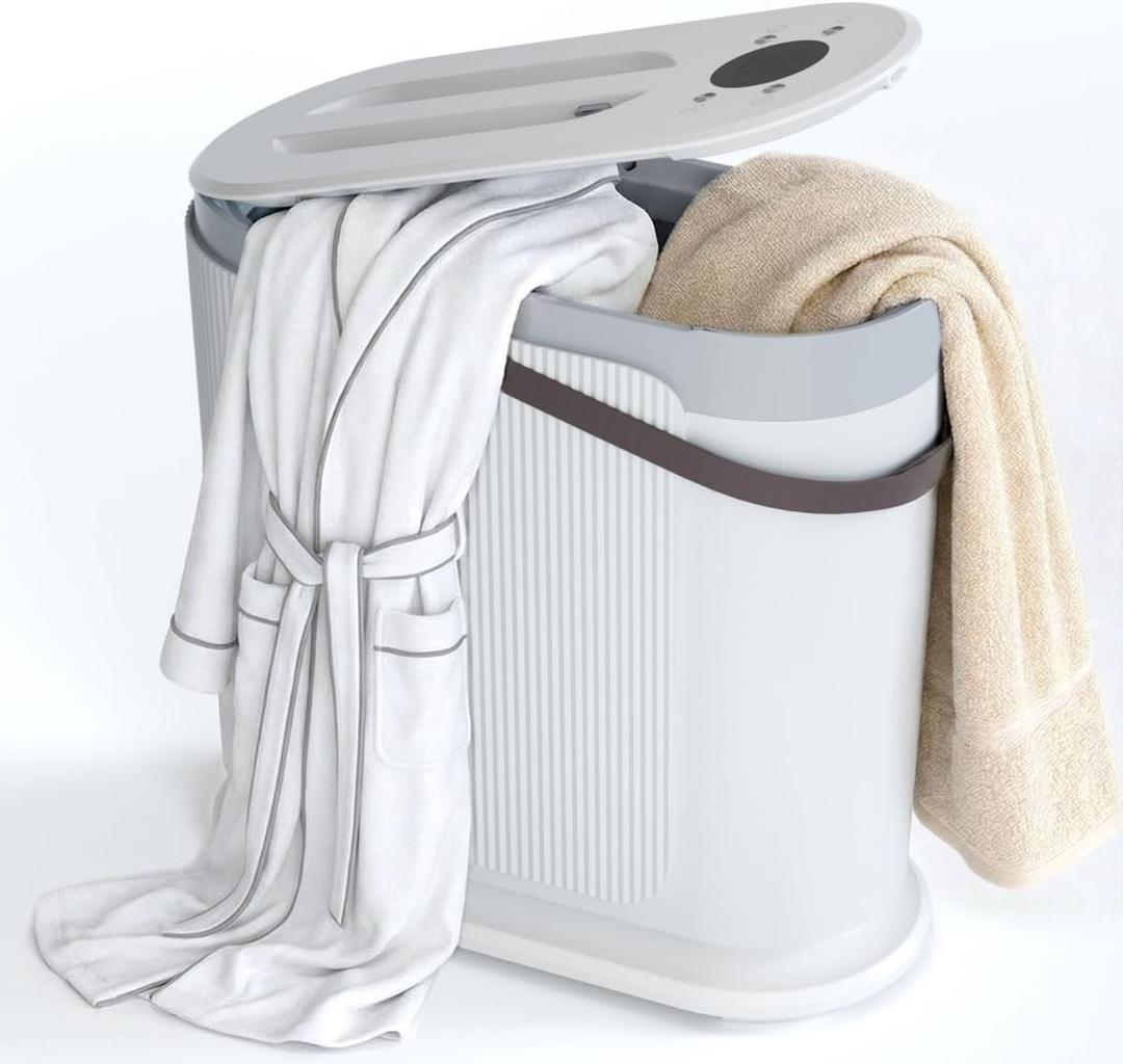 30L Large Towel Warmer, Rapid Dry & Heated 2 in 1 Towel Warmer