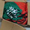 TURNMEON 6 Ft Giant Christmas Inflatable Ball Christmas Decorations Outdoor with LED Lights Snowflake Merry Christmas Blow Up Yard Decoration Outside Lawn Yard Garden Home Party Holiday Xmas