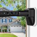 Extra Long Tension Curtain Rod, Black, 41-67 Inch (4-5.6ft), Tension Rod