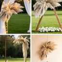 Fluffy Boho Wall Decor - DIY Pampas Grass Kits,Need to Assemble,Decorative Pampas Cloud,Mirror Decorative,for Entryway Bedroom Living Room Bathroom House Warming Gifts New Home Essential