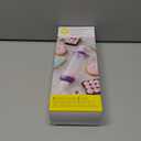 Wilton Dessert Decorator - The Kit Includes a Plunger-Style Tool, 2 Couplers, 1 Fill Tip, 4 Decorating Tips, Plastic, White & Purple