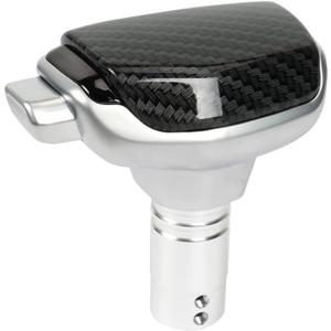 muge racing Gear Shift Knob, Shifter Knob Fit for Most Manual Automatic Cars Truck SUV M8 M10 M12 (Carbon Fiber)