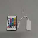 RGBZONE 4 Pin WiFi RGB LED Controller, RF Wireless Remote Control, DC 5V/12V/24V for 5050 3528 5630 RGB LED Strip Lights, Compatible with Alexa Google Home IFTTT