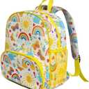 Toddler Backpack for Girls 3-8: Preschool Kindergarten Backpack - Cute Kids Backpacks for Girls Boys-Sunshine, 15H