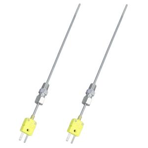 2 Packs K-Type thermocouple Probe R1/8 Thread Measurement Range 0F -1800F