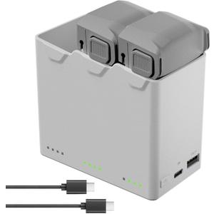 YATEOO Intelligent Flight Battery Plus(2-Pack) with Bi-Directional Charging Hub for DJI Mini 5 Pro 5000 mAh 47 Mins Flight Time Upgrade 2026 (2 Batteries with Charger)