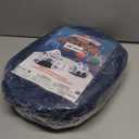 JOYIN White Rocket Ship Pop up Play Tent with Tunnel and Playhouse Kids Indoor Outdoor Spaceship Tent Set