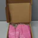 FUTEI Valentine's Day Hot Pink Velvet Throw Pillow Covers 18x18 Inch Set of 2,Soft Embossed Leaf-Relief Textured Cushion Cases,Natural Home Decor for Couch Living Room