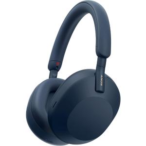 Sony WH-1000XM5 Premium Noise Canceling Headphones, Auto NC Optimizer, 30-Hour Battery, Alexa Voice Control, Midnight Blue