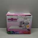 Portable Mini Sewing Machine & Sewing Kit  12 Pre Programmed Stitch Patterns  Battery and AC Operated, Dual Speed, Sews Forward & Reverse, AC & DC Power  Includes Foot Pedal