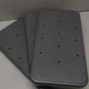 Flash Furniture HERCULES Series 300 Lb. Capacity Adjustable Gray Bath & Shower Transfer Bench with Back and Side Arm (Grey)