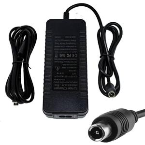 42V 2Amp Charger for Segway ES1 ES1L ES2 ES4 E22 E25 F20 F30 F40 Plus/MAX G30LP, Xiaomi M365, Pro/Pro2 Lime, Lime-S, Bird, Aovo pro/Aovopro, Bird, Volpam, Skip, Spin and Hiboy S2R