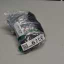 LYANER Women's Sheer Mesh Long Sleeve Round Neck Sexy See Through Blouse Shirt Top (Large, Black)