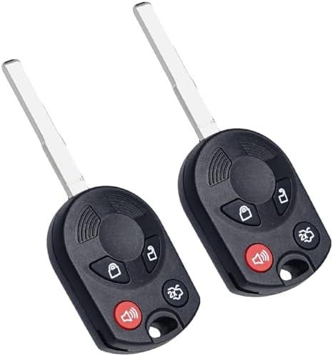 SUPALAND Keyless Entry Remote Control Head Key Fob Replacement Fits for Ford Focus 2012 2013 2014 2015 2016 2017 2018 2019 2020 C-MAX Escape Fiesta Transit Connect 164-R8046 5921709 OUCD6000022 One Key