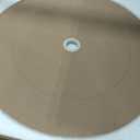 24.4 inch Decorative Ceiling Medallion for light fixtures, Silver and Gold Finish