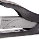 Bostitch Office 60 Sheet Heavy Duty Stapler - Two Fingers, No Effort, Spring Powered Stapler - Gray (1200)