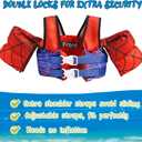 Toddler Floaties Kids Swim Vest for 22-66 Pounds Boys & Girls, Baby Swim Float Vest for Pool with Shoulder Harness Arm Wings, for Kids 2 3 4 5 6 7 Years Old Baby