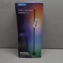 RGB Floor Lamp, Smart LED Corner Lamp for Living Room Bedroom, 16 Million DIY Colors Standing Lamp with Music Sync App & Remote Control, Cool Modern Mood Light Ambient Lighting, Black