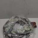 Hairui Lighted Artificial Eucalyptus Garland 6FT 96 LED Battery Operated Faux Vine Lights with Timer for Spring Wedding Backdrop Wall Decor