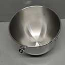 7QT Stainless Steel Mixer Bowl for Kitchenaid Stand Mixers, Kitchen Aid Mixing Bowl for 7QT Lift Mixer with Handle