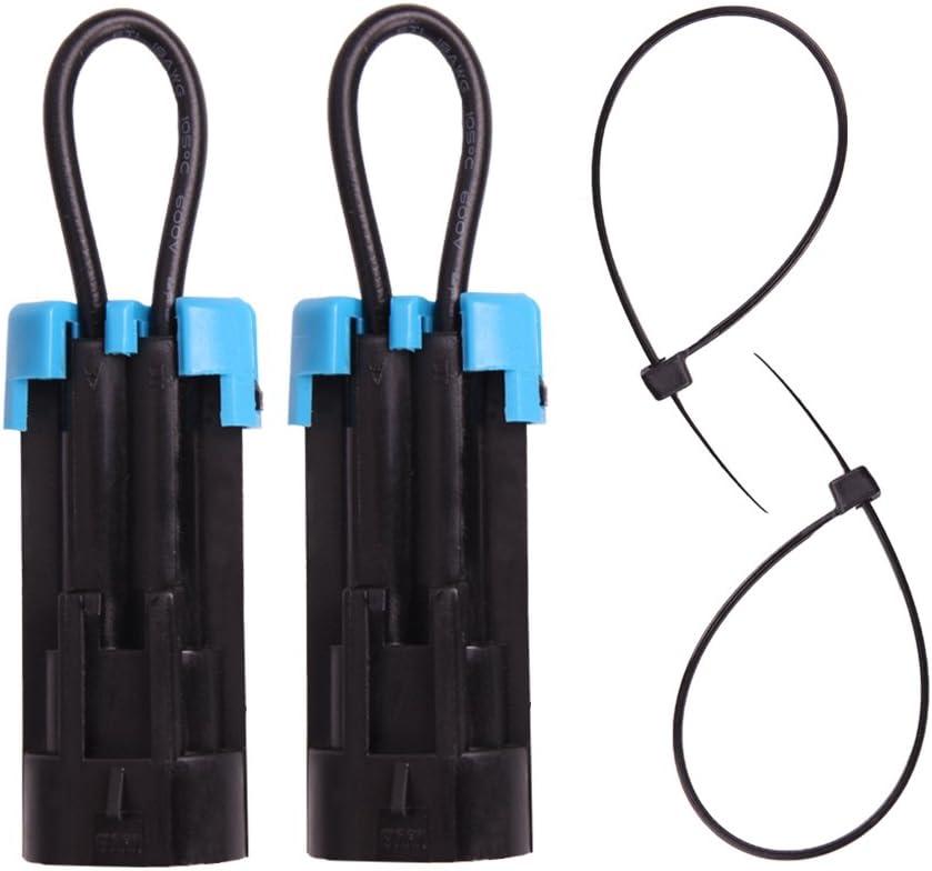 Pack of 2 S eat B elt Bypass, S eat B elt Clips, Bypass Connector Plug Accessories, DJ7024-1.5-11 Car S eat B elt Bypass Harness Plug Universal for Cars, SUVs, Polaris, UTVs Pack of 2 S eat B elt Bypass, S eat B elt Clips, Bypass Connector Plug Accessories, DJ7024-1.5-11 Car S eat B elt Bypass Harness Plug Universal for Cars, SUVs, Polaris, UTVs