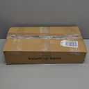 8.2 FT Wedding Arch Rectangle Stand Square Backdrop Stand , Extra Clamps to Table Rod Stand, Adjustable Photo Booth Background Kit, Balloon Arch Stand For Valentines Day Birthday Baby Shower Decor (Matte Black)