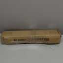 2 Pack Single Curtain Rods, 1Inch Diameter Telescoping Drapery Window Curtain Rod 16-28Inch(1.3-2.3ft) Rod Length, Warm Gold