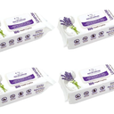 Best Pet Supplies Pet Grooming Wipes for Dogs & Cats,Deodorizer for Coats & Dry, Itchy, or Sensitive Skin, Clean Ears, Paws, Body, & Butt - Calming Lavender, 400 Count